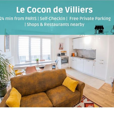 Paris & Disneyland - 2Min From Train Station - Free Private Parking فيليرز سور مارن المظهر الخارجي الصورة