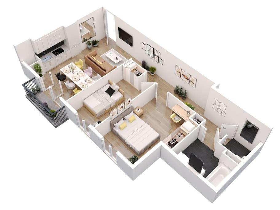 Paris & Disneyland - 2Min From Train Station - Free Private Parking فيليرز سور مارن المظهر الخارجي الصورة